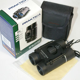 Praktica 8x21SC compact roof prism binocular